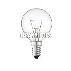 LAMPE DE FOUR E14 SPHERIQUE