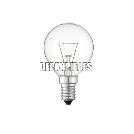 LAMPE DE FOUR E14 SPHERIQUE